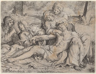 The Caprarola Lamentation by Annibale Carracci